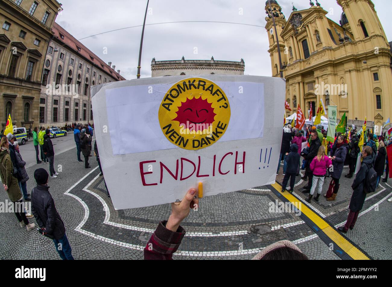 Munich, Bavaria, Germany. 15th Apr, 2023. Germans In Munich, Germany ...