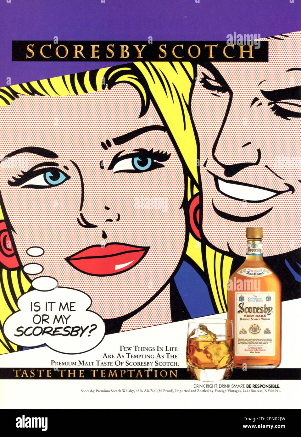 Vintage "Playboy" December 1991 magazine issue Advert, USA Stock Photo