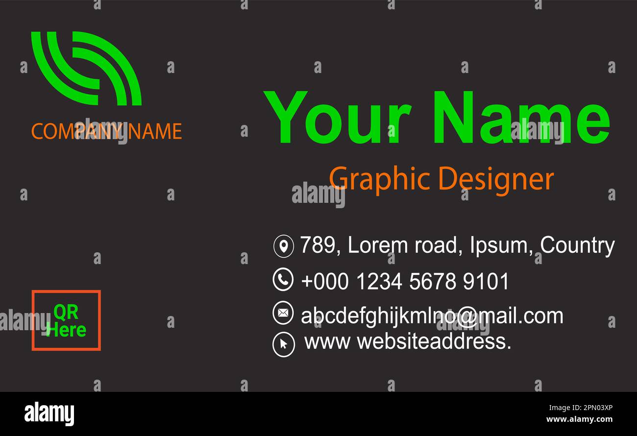 Best business card design Stock Vector Image & Art Alamy