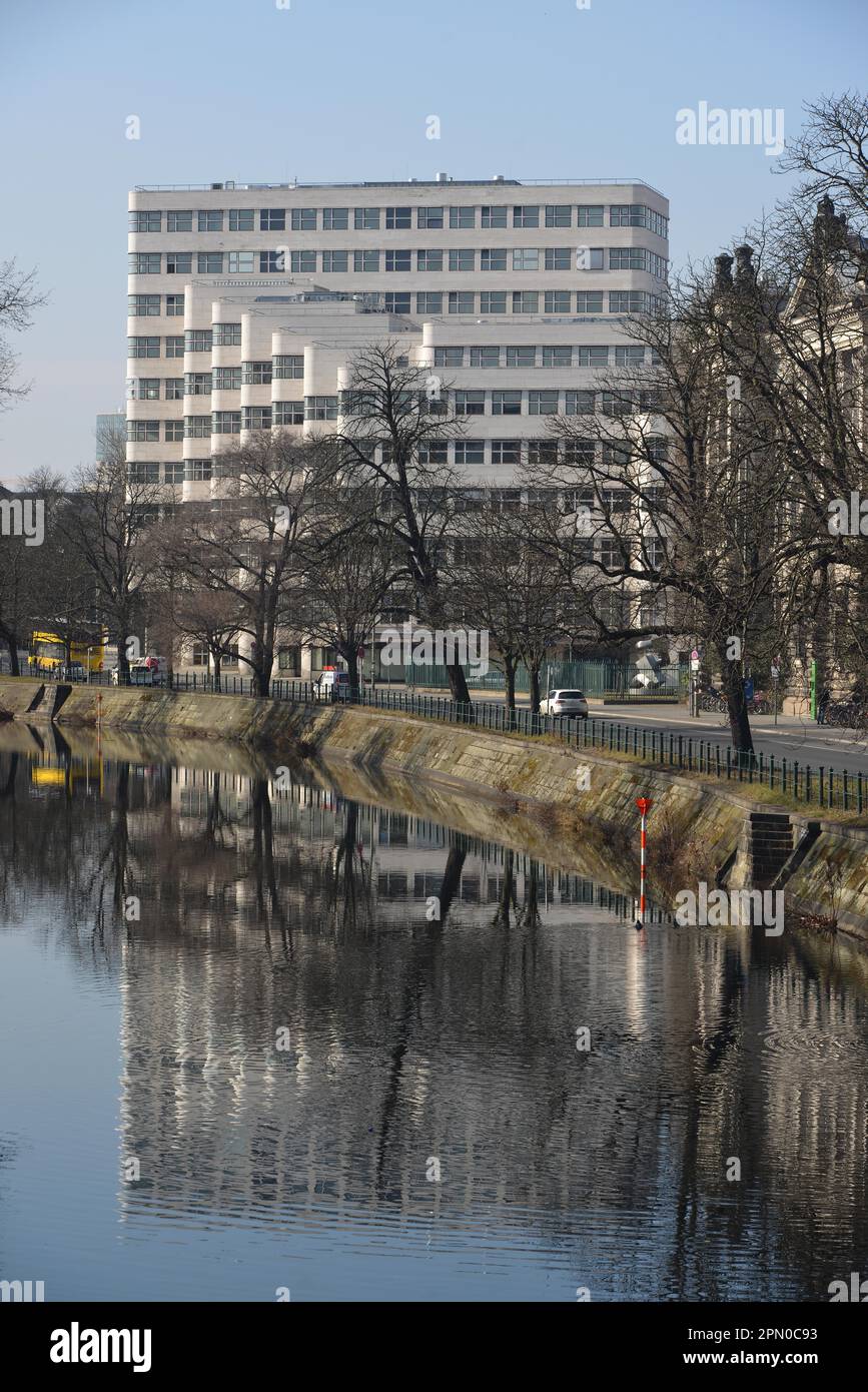 Shell House, Reichpietschufer, Tiergarten, Berlin, Germany Stock Photo