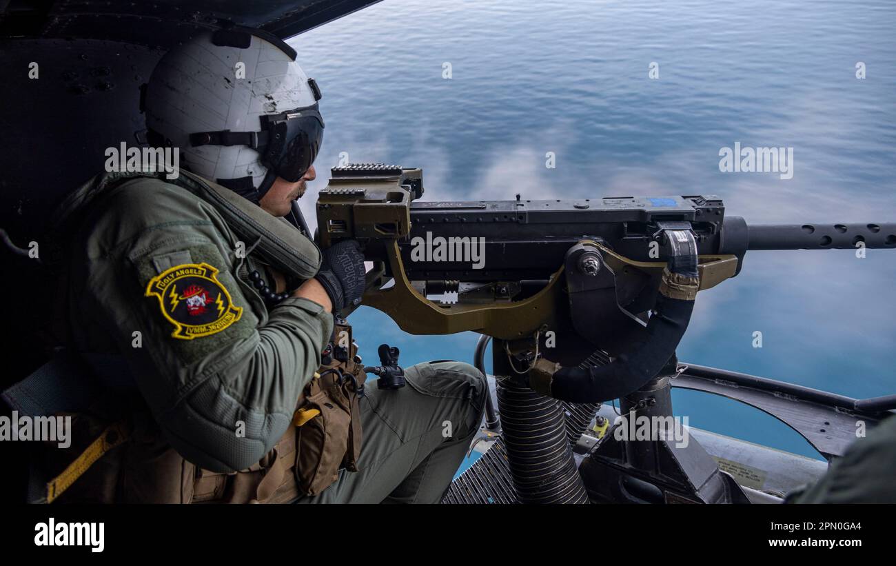 INDIAN OCEAN (Jan. 11, 2023) U.S. Marine Corps Sgt. Blake Thompson