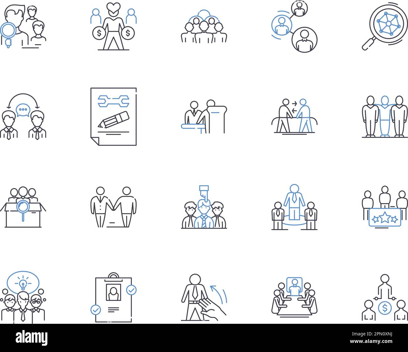 civil rights outline icons collection. civil, rights, activism ...