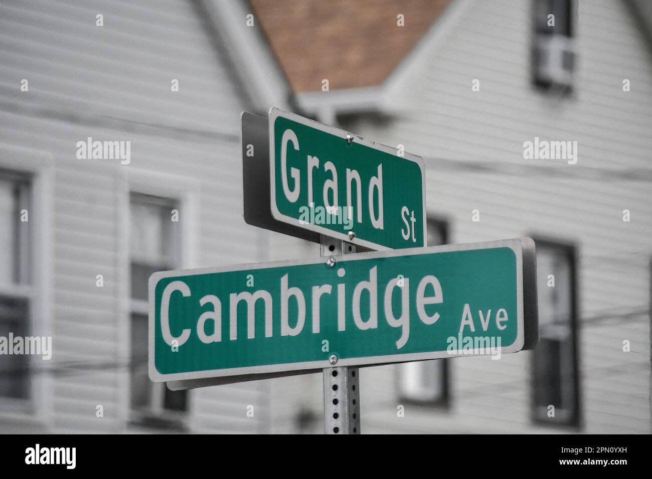 Garfield, United States. 15th Apr, 2023. Intersection signage seen in