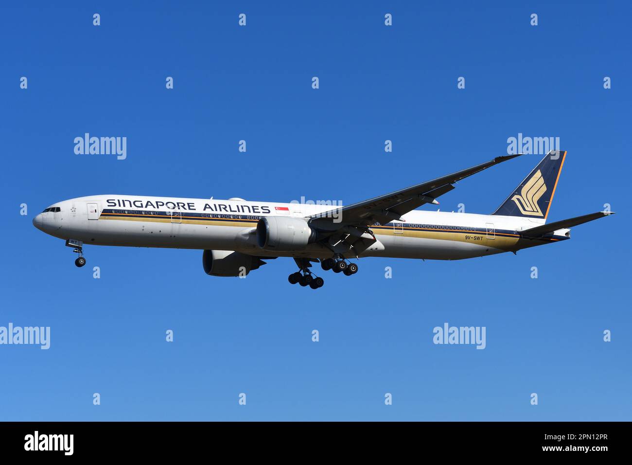 航空機・ヘリコプター Singapore B777-300ER 9V-SWS 9V-SWS Singapore Airlines Boeing 777-300ER