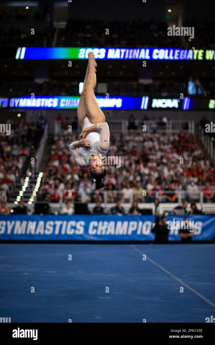 FORT WORTH, TX APRIL 15 University of Florida gymnast Leanne Wong