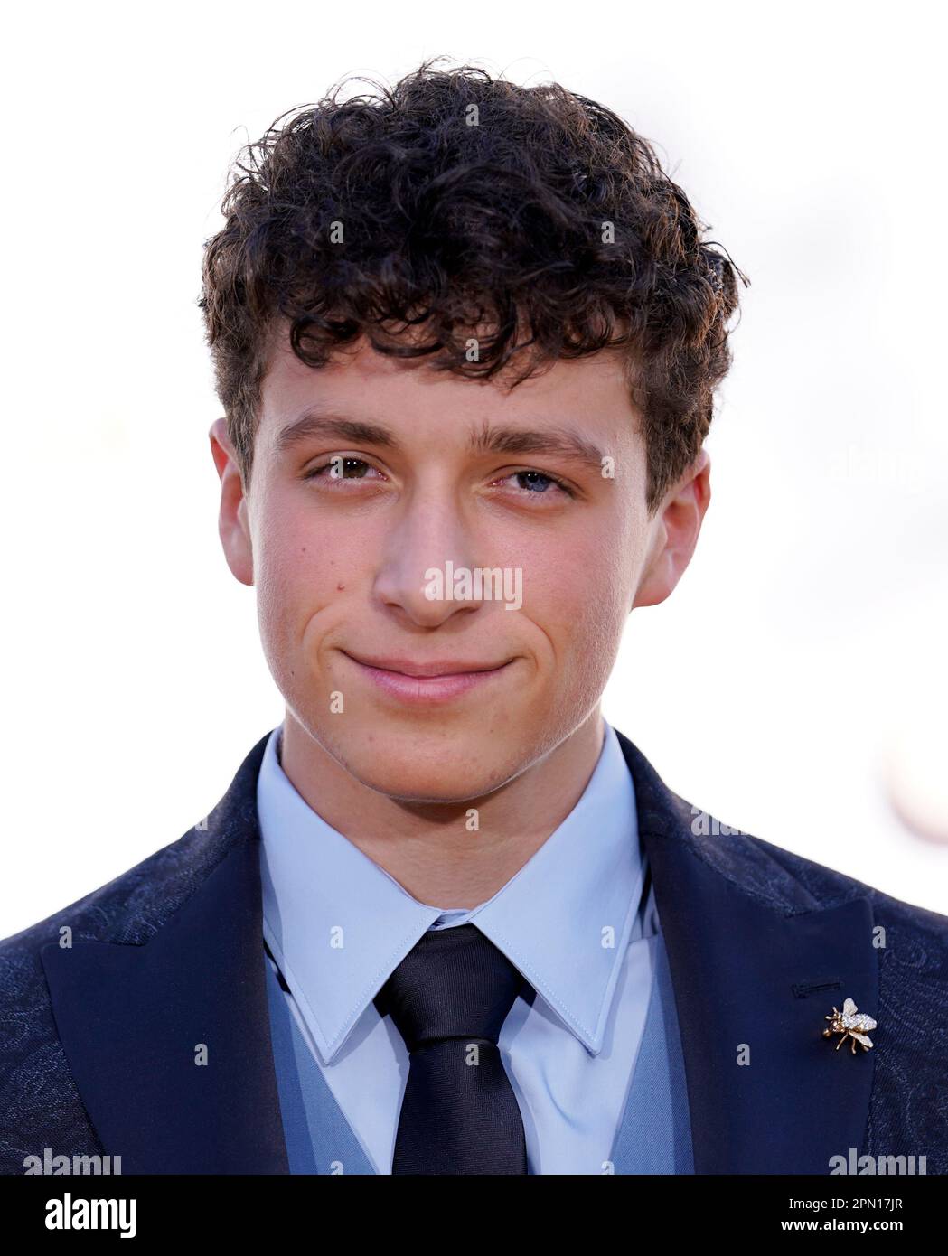 Landon Baxter poses at the premiere of the film "Are You There God? It