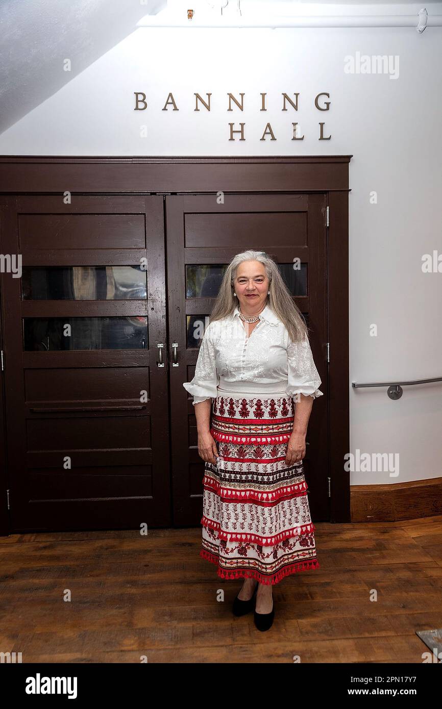 Pine Plains, NY, USA. 15th Apr, 2023. Irene Banning at the Dedication