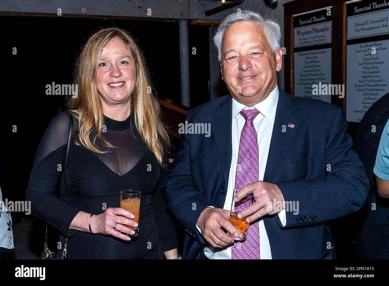 Pine Plains, NY, USA. 15th Apr, 2023. Tanya Pulver, Gregg Pulver