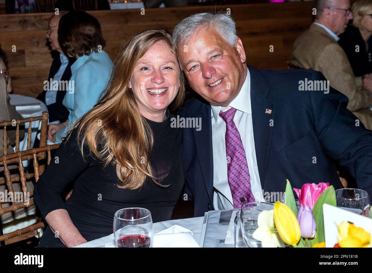 Pine Plains, NY, USA. 15th Apr, 2023. Tanya Pulver, Gregg Pulver