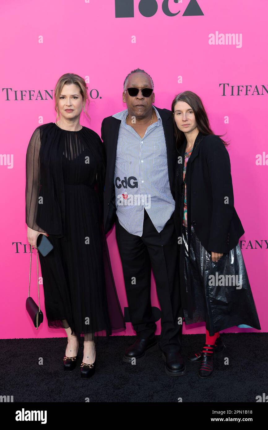 Los Angeles, USA. 15th Apr, 2023. Johanna Burton, Henry Taylor and Liz Glynn attend the arrivals of The MOCA Gala 2023 at The Geffen Contemporary at MOCA in Los Angeles, CA on April 15, 2023. (Photo by Corine Solberg/SipaUSA) Credit: Sipa USA/Alamy Live News Stock Photo