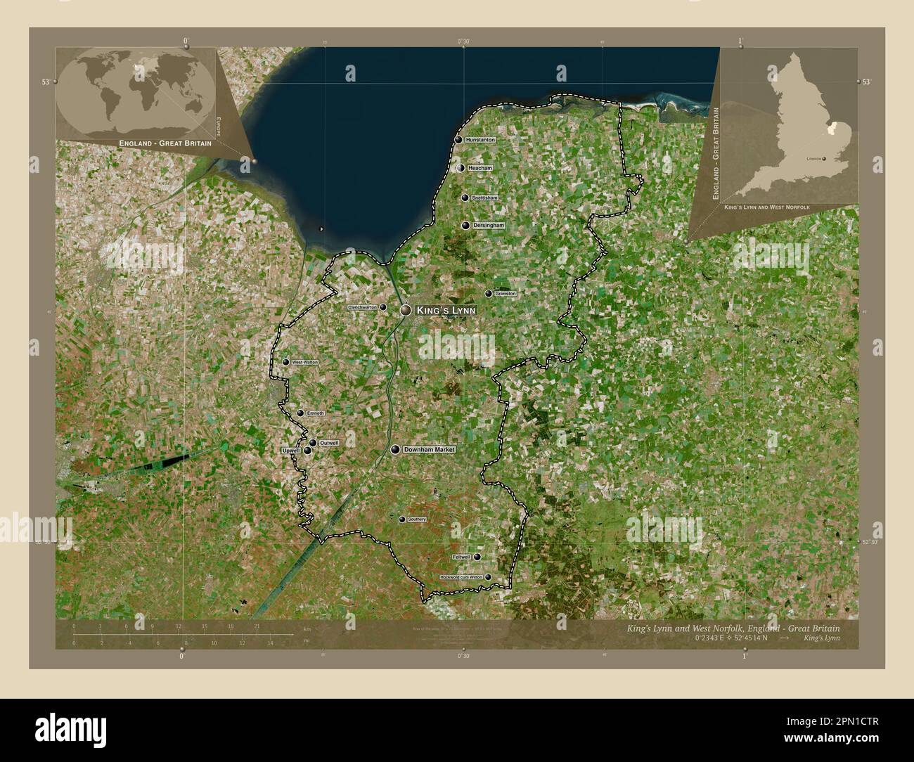 King's Lynn and West Norfolk, non metropolitan district of England ...