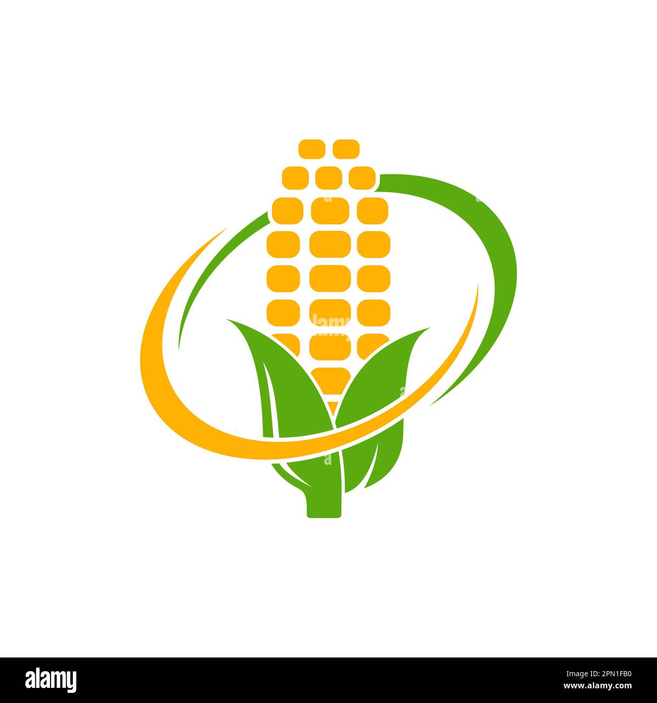 Maize field Stock Vector Images Alamy