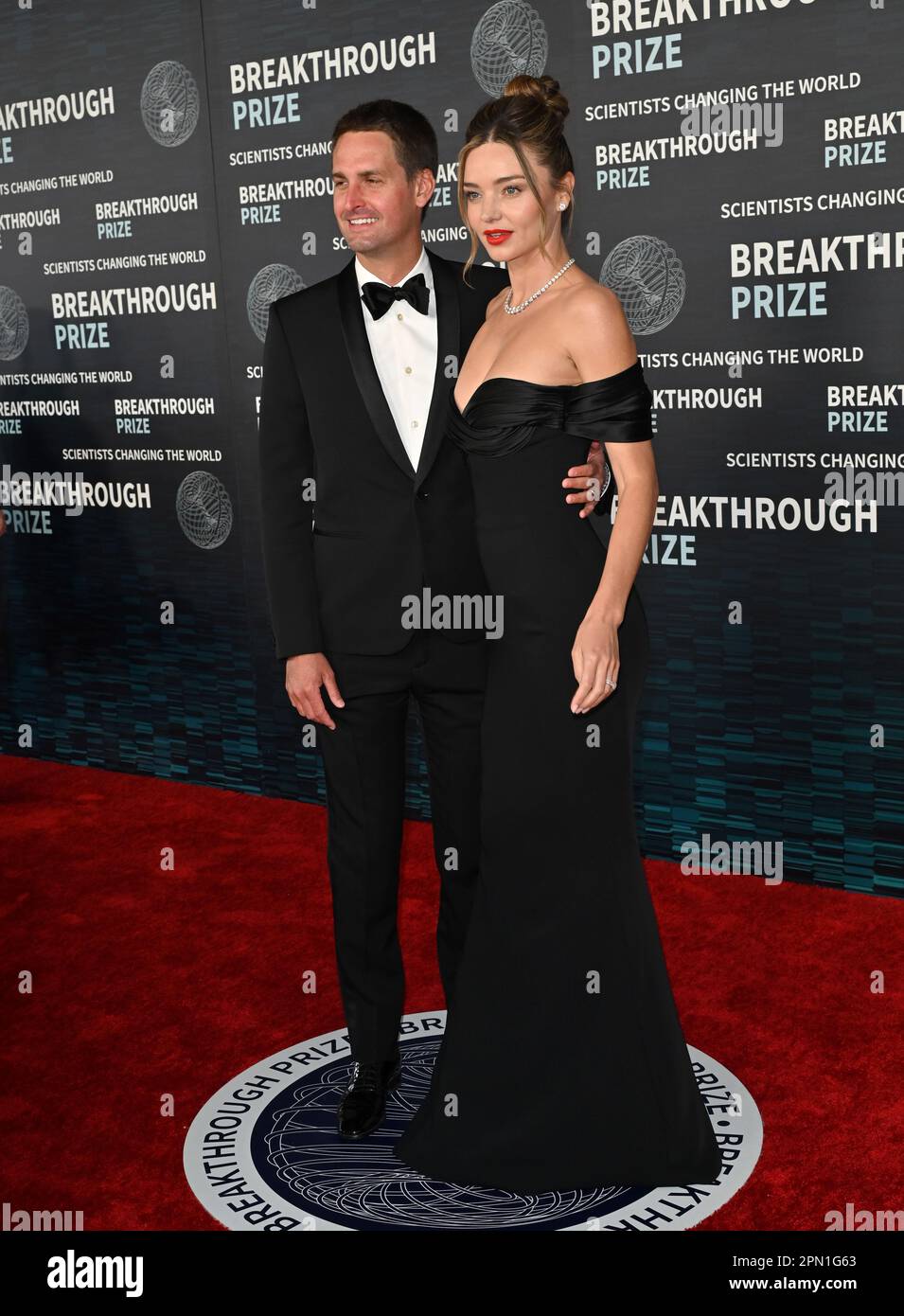 Los Angeles, USA. 15th Apr, 2023. Evan Spiegel & Miranda Kerr at the ...