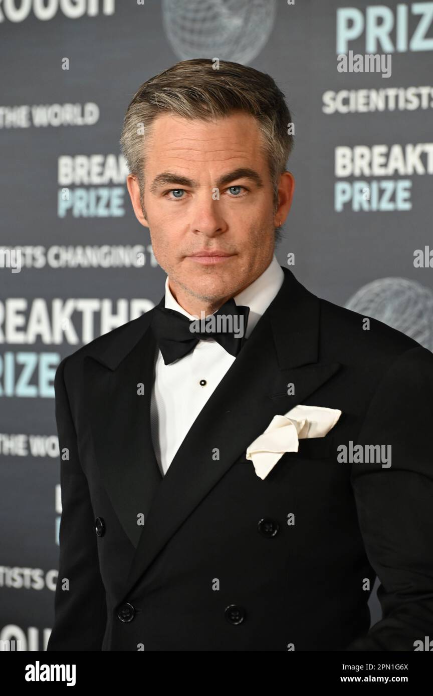 Los Angeles, USA. 15th Apr, 2023. Chris Pine at the 2023 Breakthrough ...