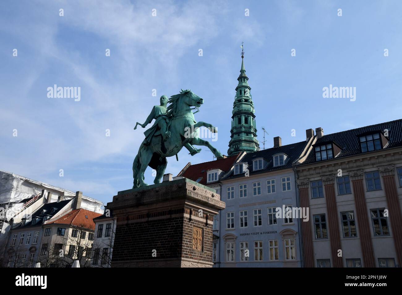 Statue of bishp absalon hi-res stock photography and images - Alamy