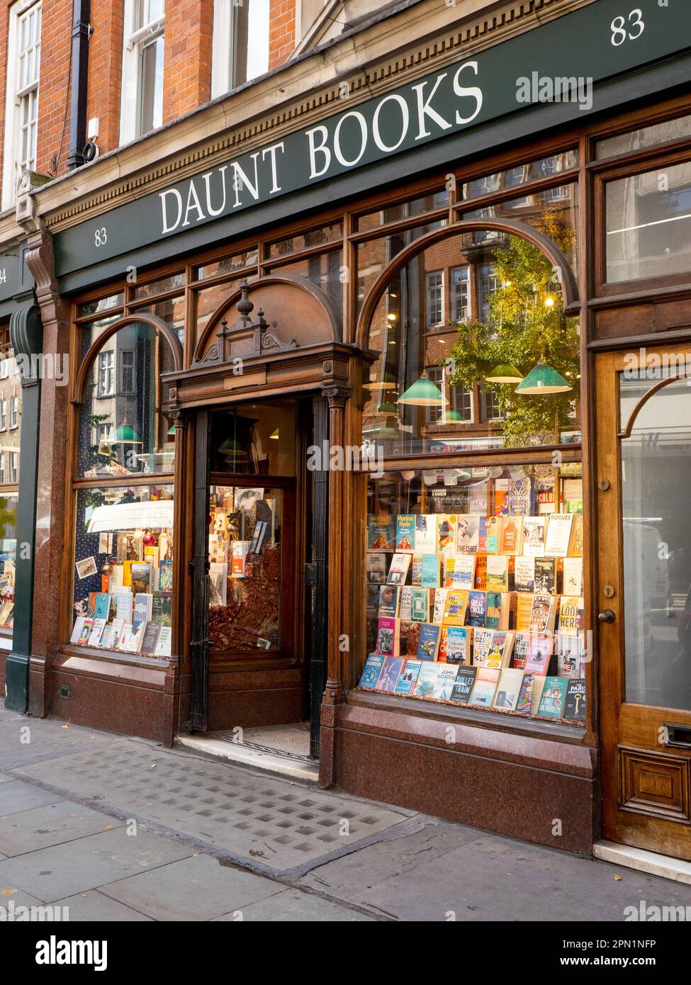 Daunt Books Marylebone Bookshop on the 16th November 2022 in London, England.  Credit: SMP News Stock Photo