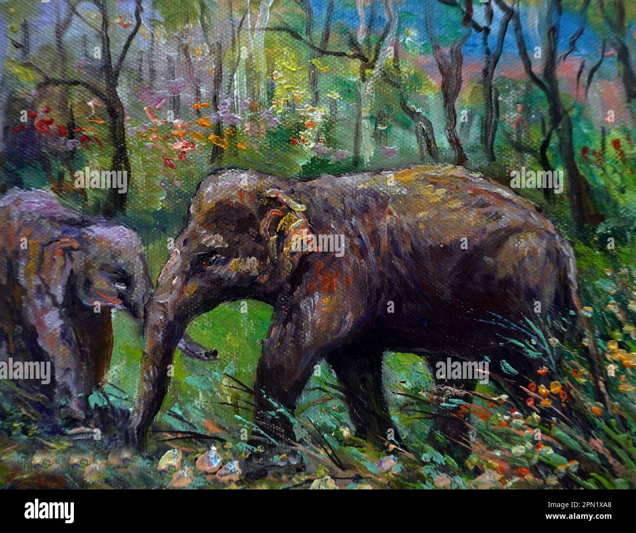 Jungle coloring hi-res stock photography and images - Alamy