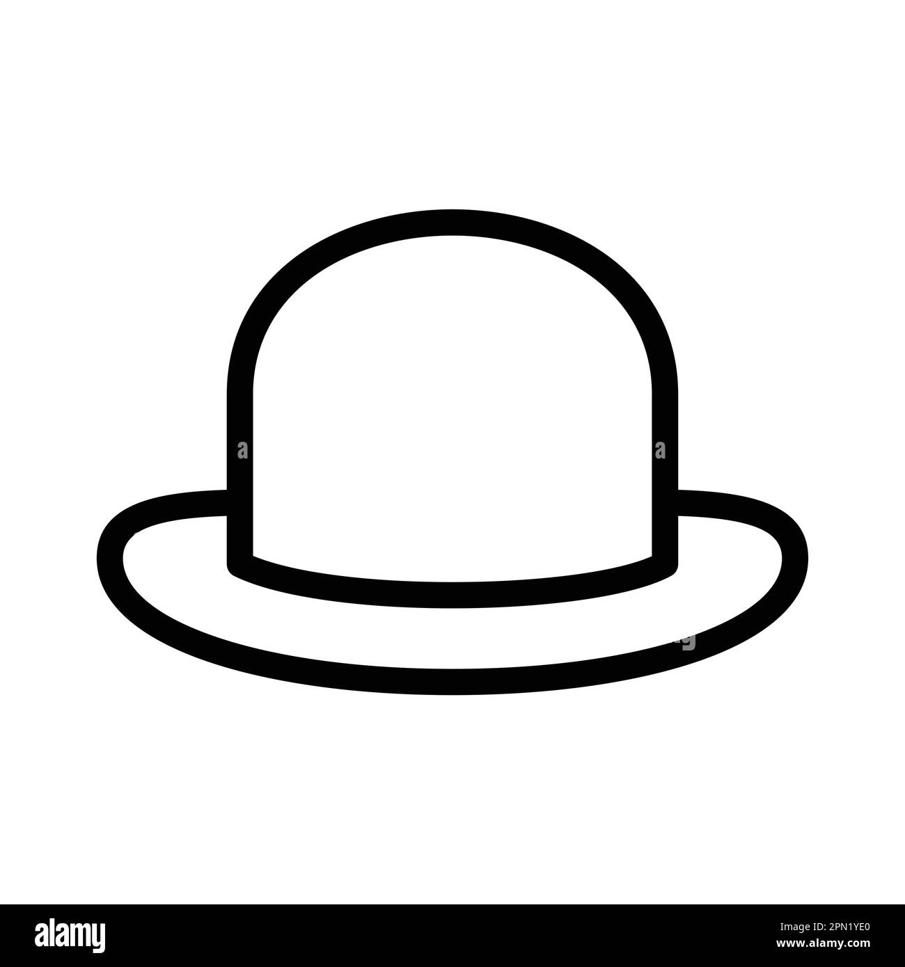 hat clipart outline