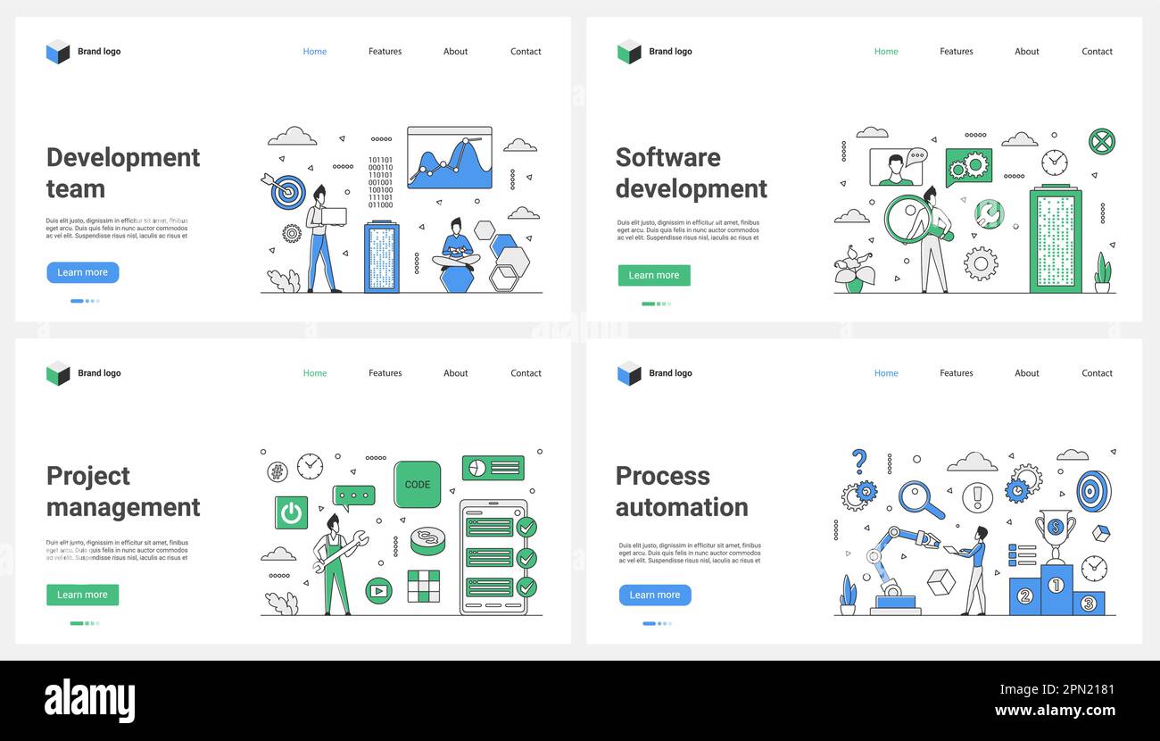 Development of digital projects and software, process automation set ...