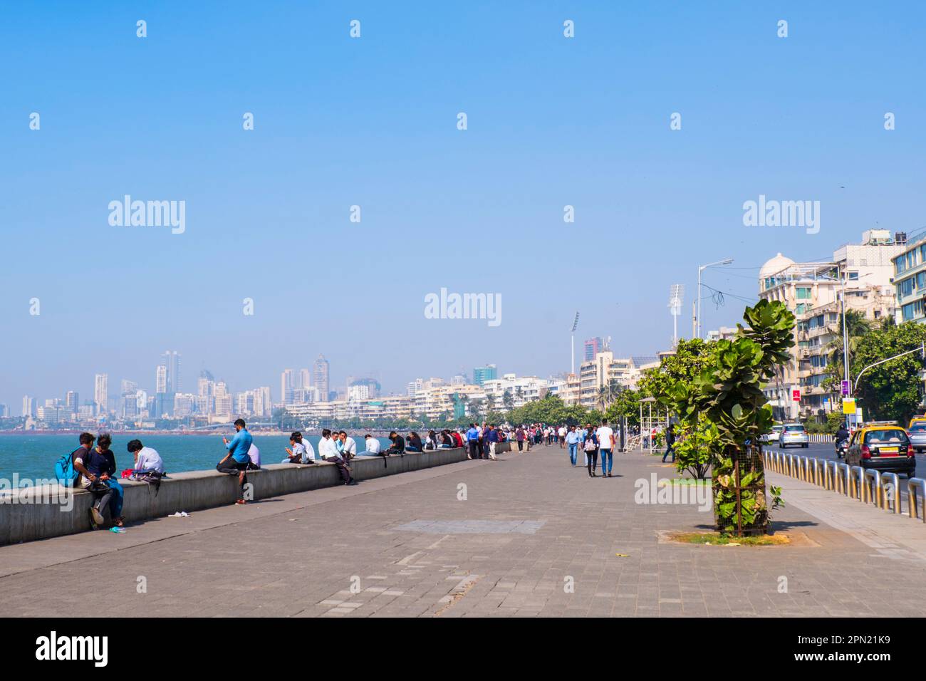 Marine Drive, Mumbai, India Stock Photo Alamy