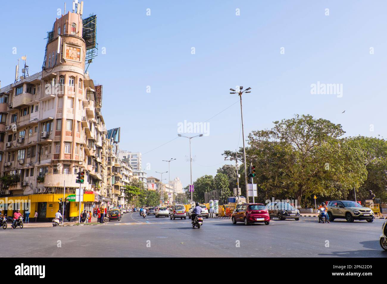 Marine Drive, at Chowpatty, Mumbai, India Stock Photo Alamy