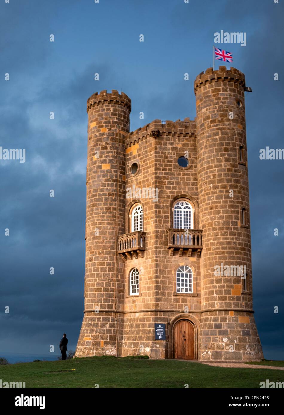 Broadway Tower, Cotswolds, UK Stock Photo Alamy