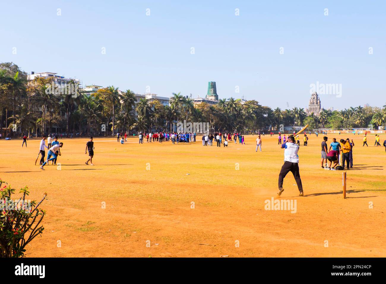 Oval Maidan, Mumbai, India Stock Photo Alamy