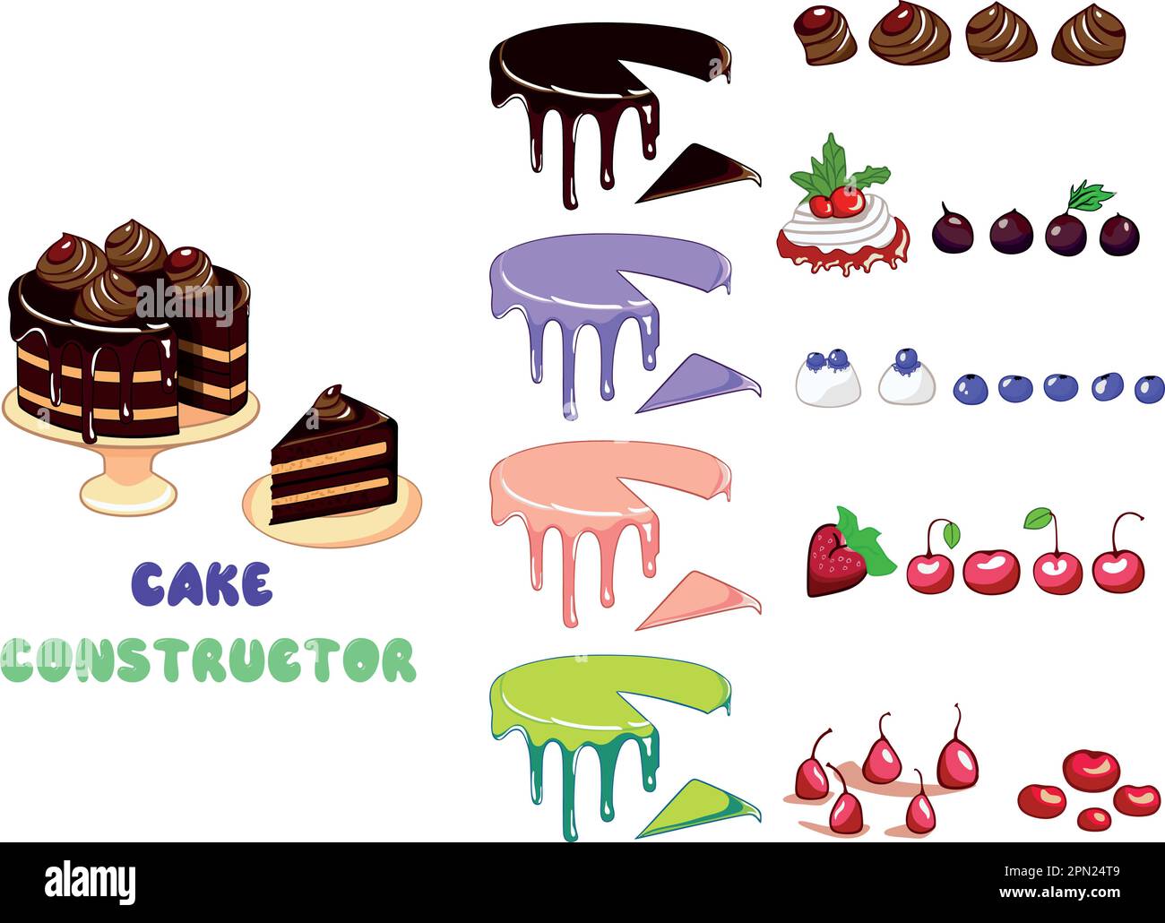Toppers vector vectors hi-res stock photography and images - Alamy