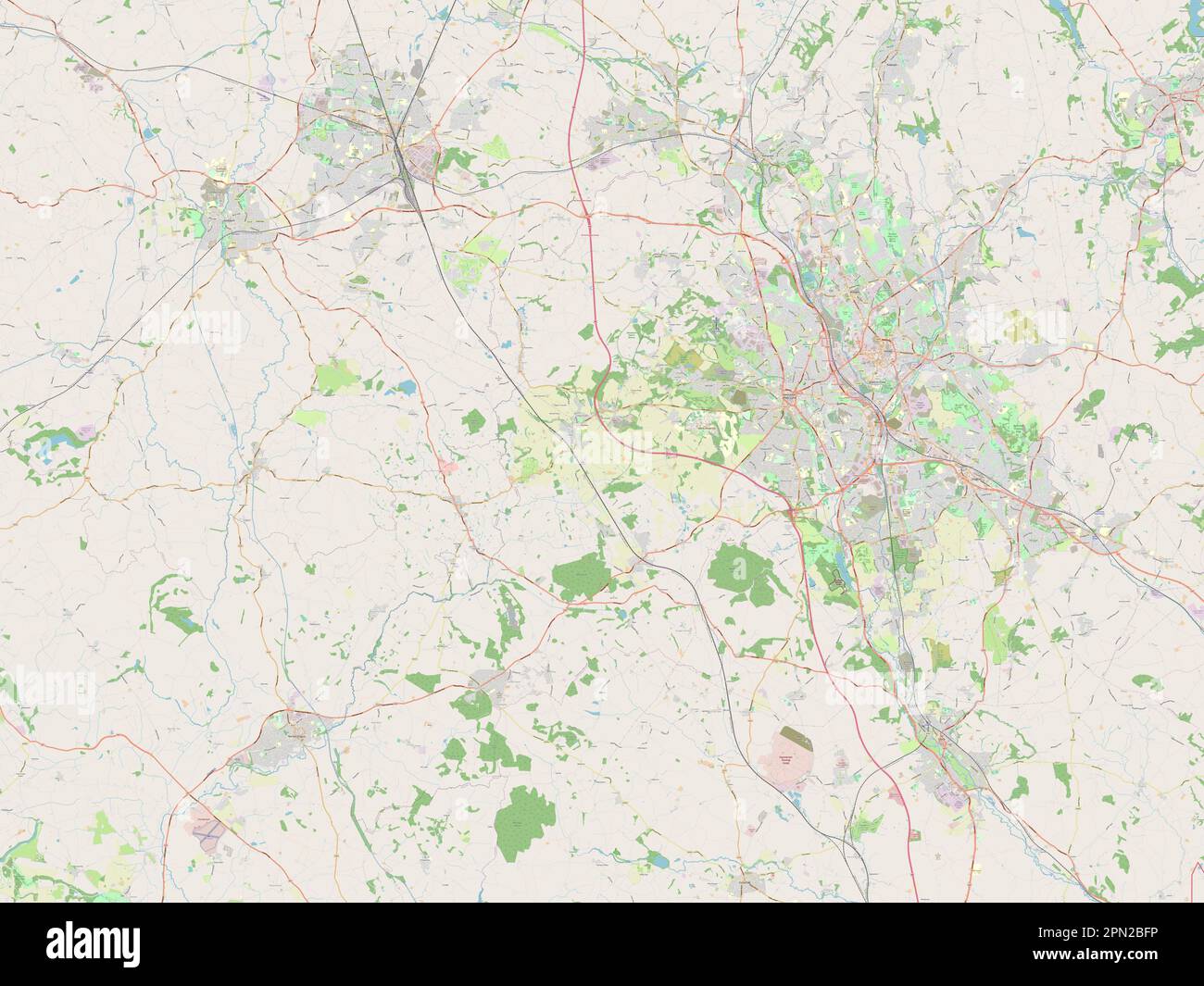 Newcastle under lyme map hires stock photography and images Alamy