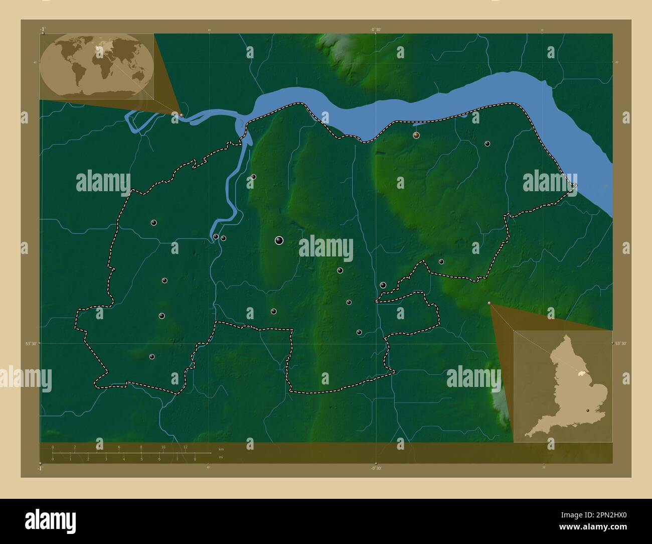 North Lincolnshire, unitary authority of England Great Britain