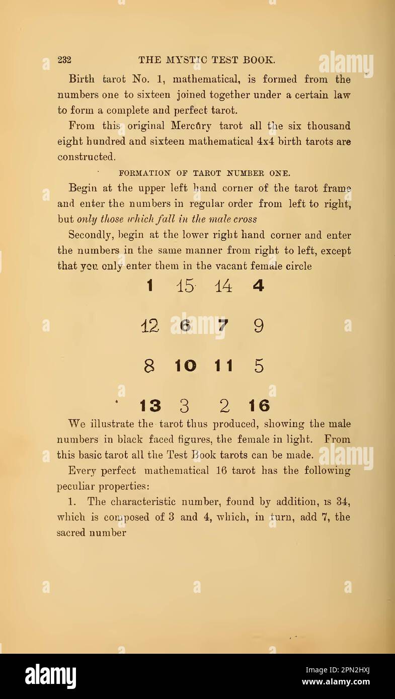Mystic test book hi-res stock photography and images - Alamy