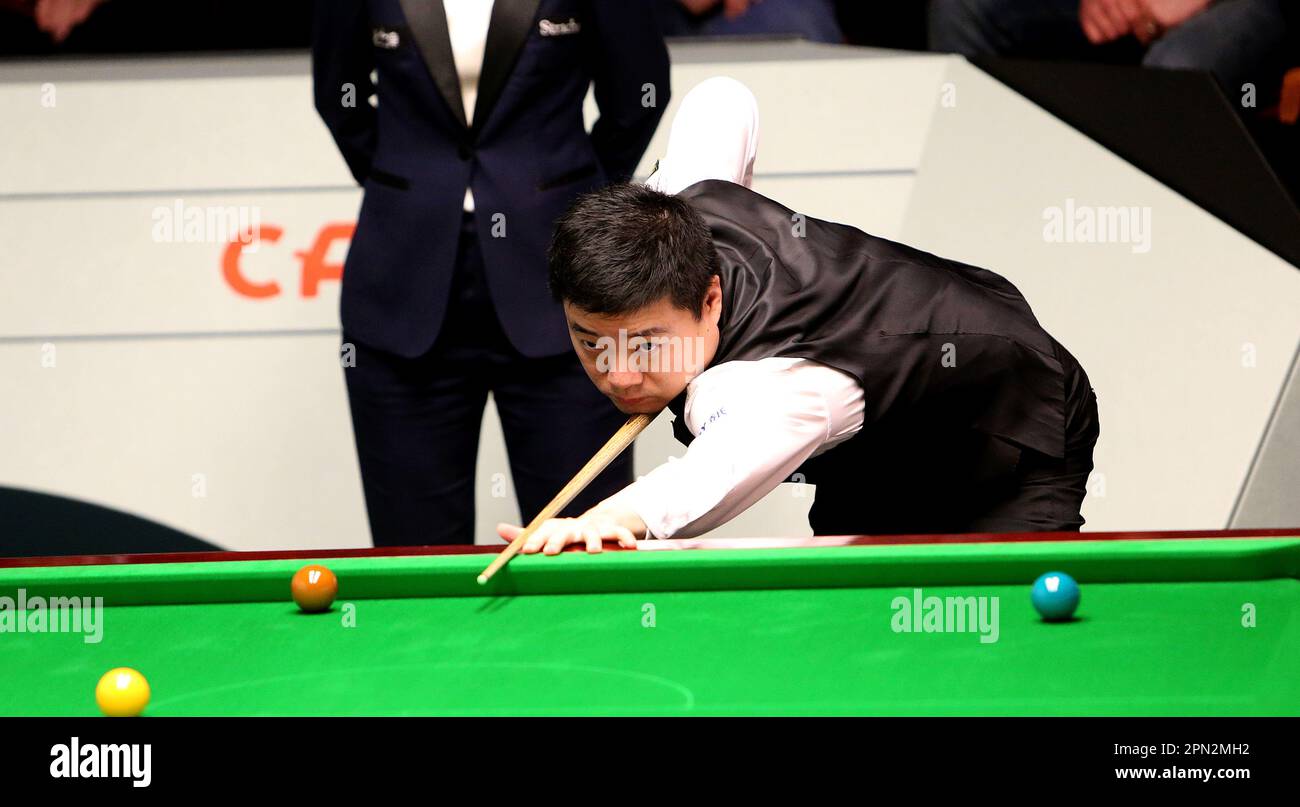 Sheffield, UK. 16th April 2023; The Crucible, Sheffield, England 2023