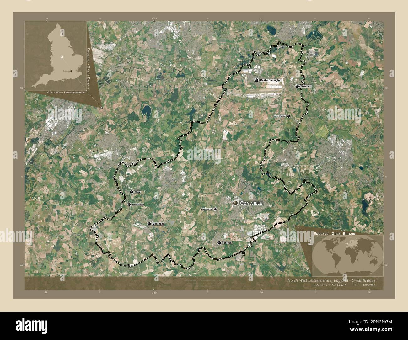 North West Leicestershire, non metropolitan district of England Great