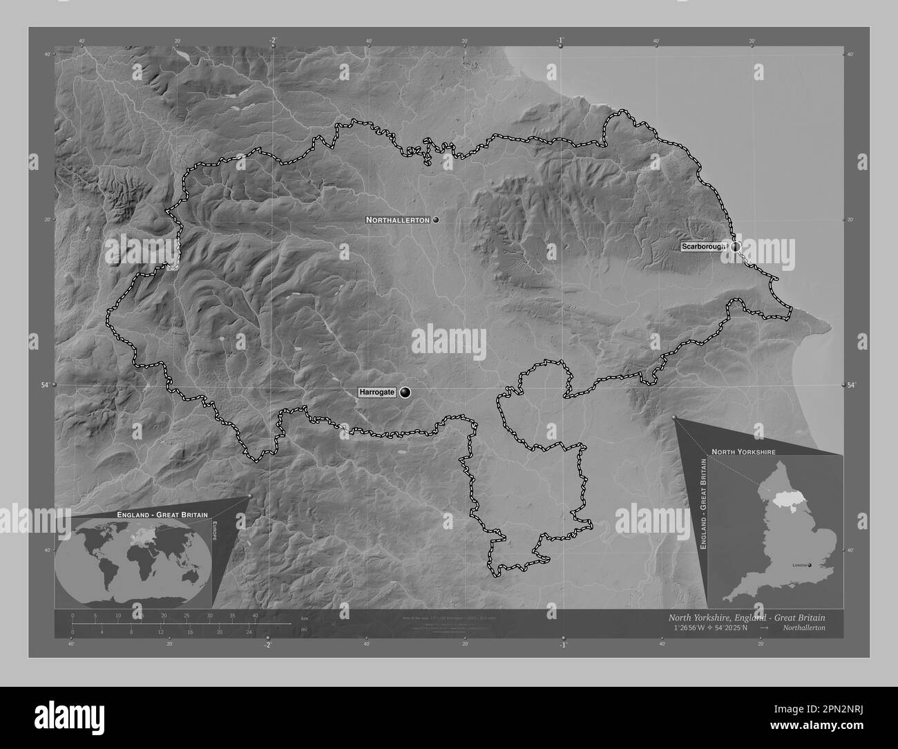 North Yorkshire, administrative county of England Great Britain