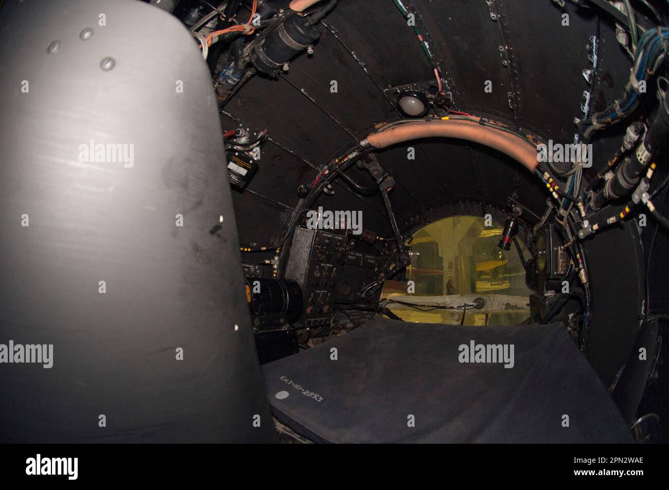 English Electric Canberra PR3 cockpit Stock Photo Alamy