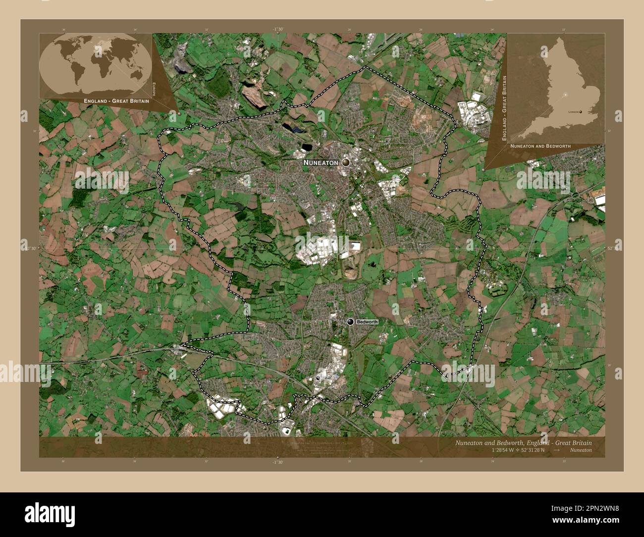 Nuneaton and Bedworth, non metropolitan district of England Great