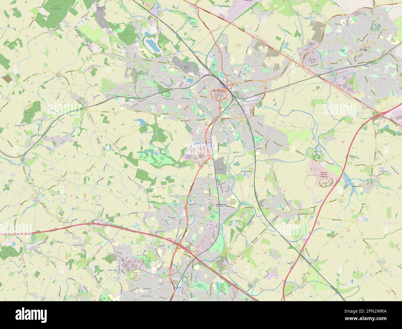 Nuneaton and Bedworth, non metropolitan district of England Great
