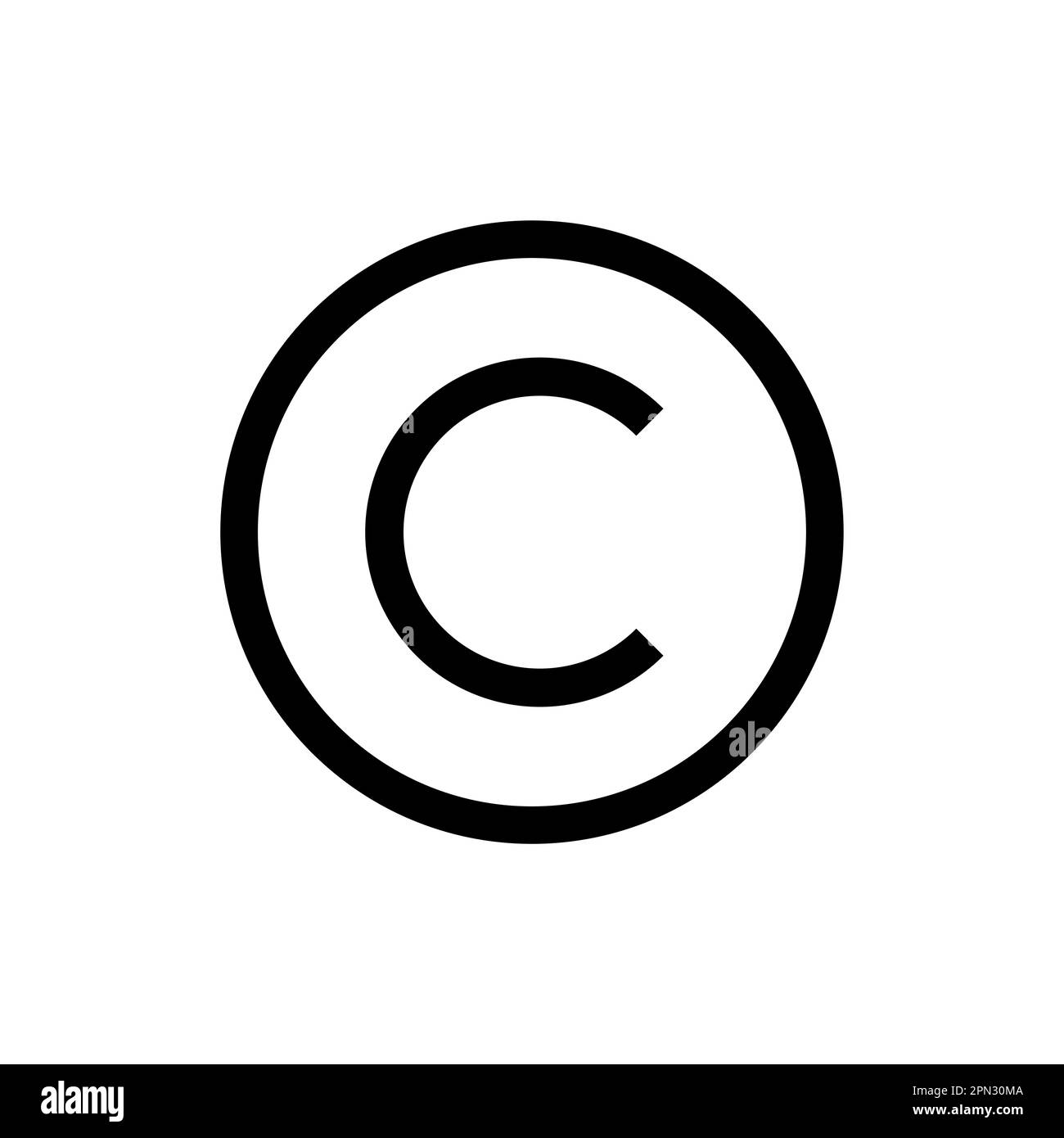 Copyright icon vector. copyright symbols Stock Vector Image & Art Alamy