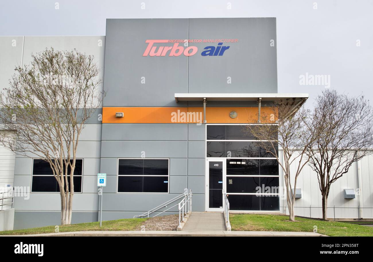 Houston, Texas USA 02252023 Turbo Air business exterior in Houston