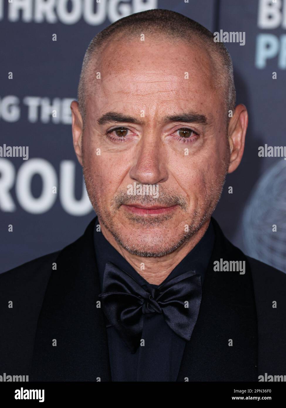 Rdj Current LOS ANGELES, CALIFORNIA, USA - APRIL 15: American actor and producer ...