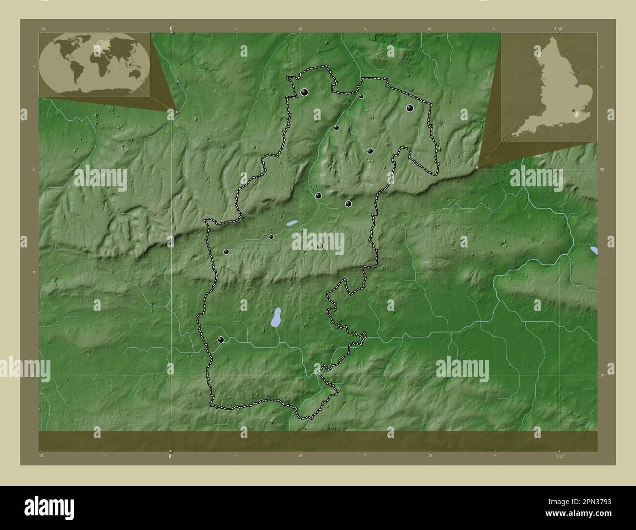 Sevenoaks, non metropolitan district of England Great Britain
