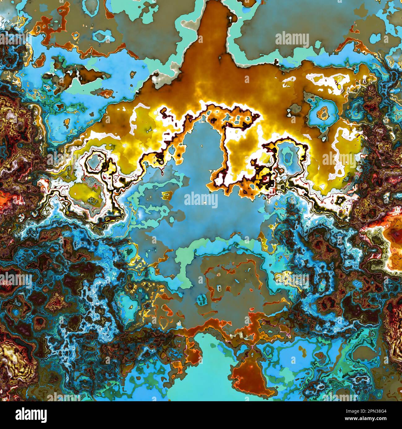 Multicolored grunge texture. Composition of different color patterns ...