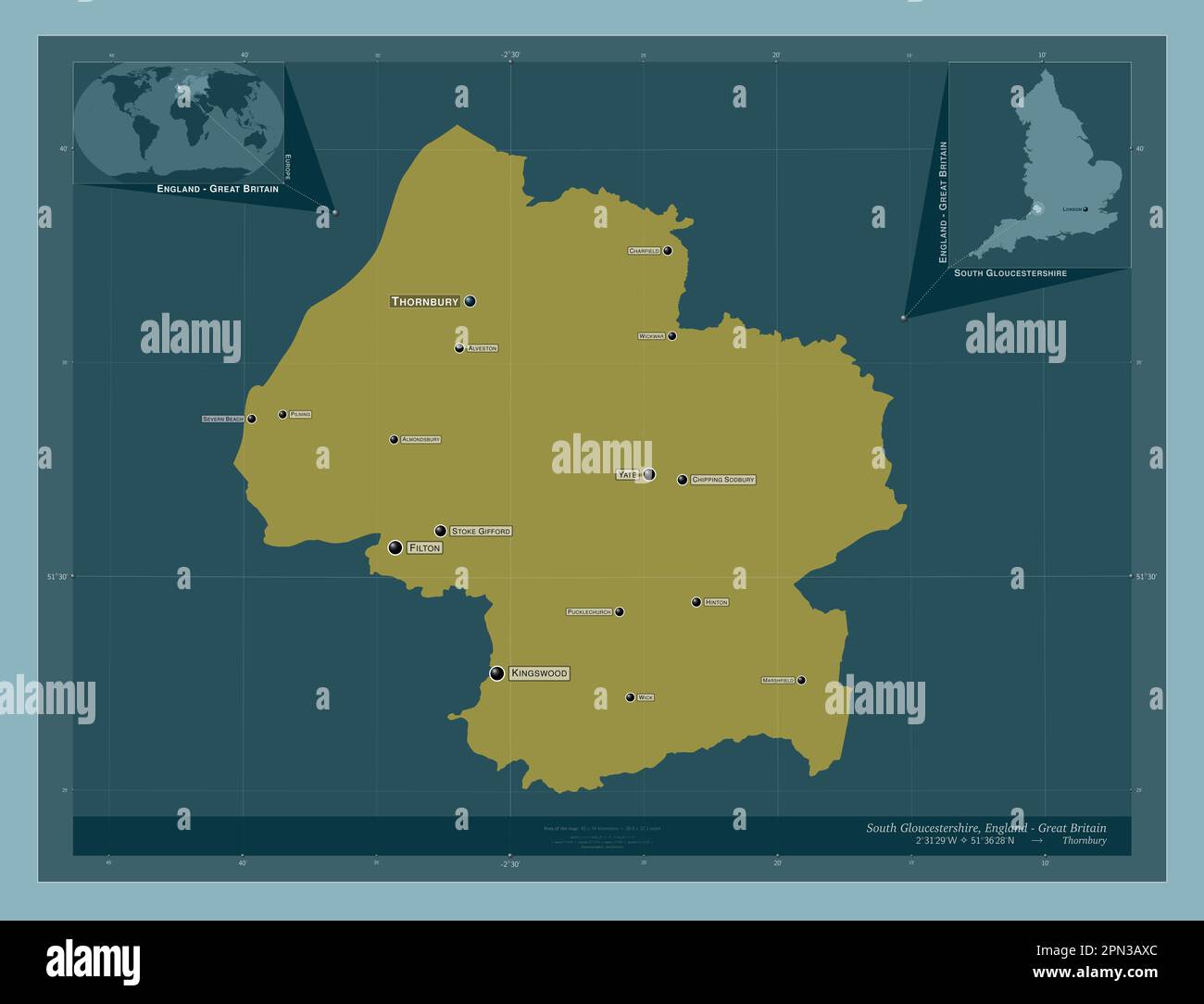 South Gloucestershire, unitary authority of England Great Britain