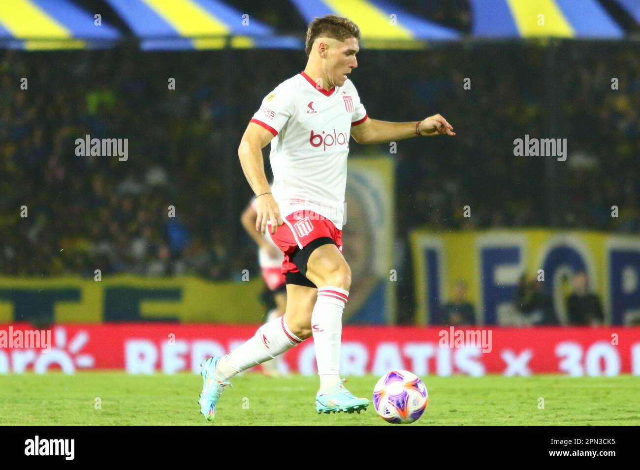 Buenos Aires, 15th Apr 2023, Benjamin Rollheiser during a match for the 12nd round of Argentina´s Liga Profesional de Fútbol Binance Cup Stock Photo