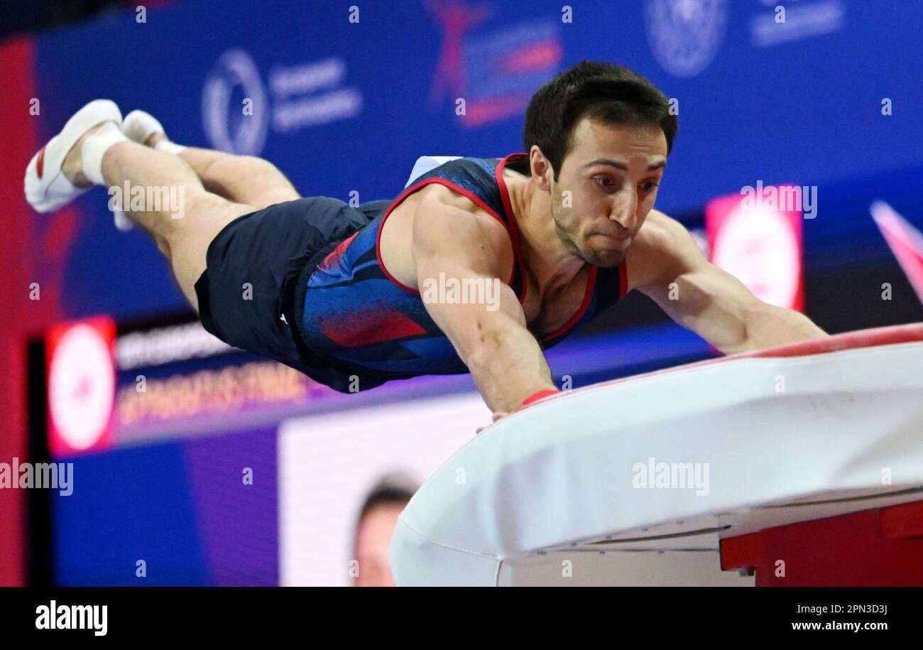 Antalya, Turkey. 16th Apr, 2023. Gymnastics European Championship