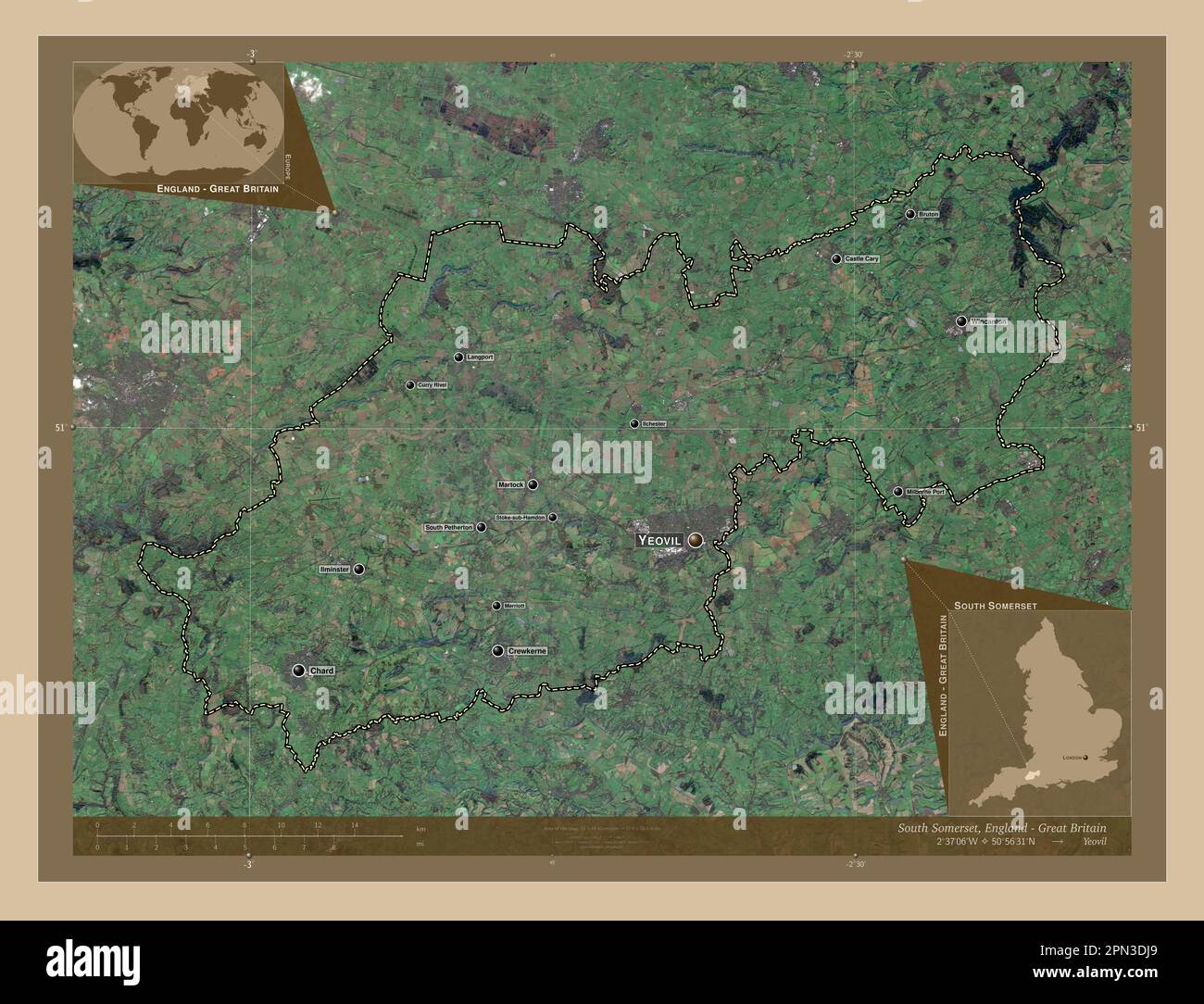 South Somerset, non metropolitan district of England Great Britain
