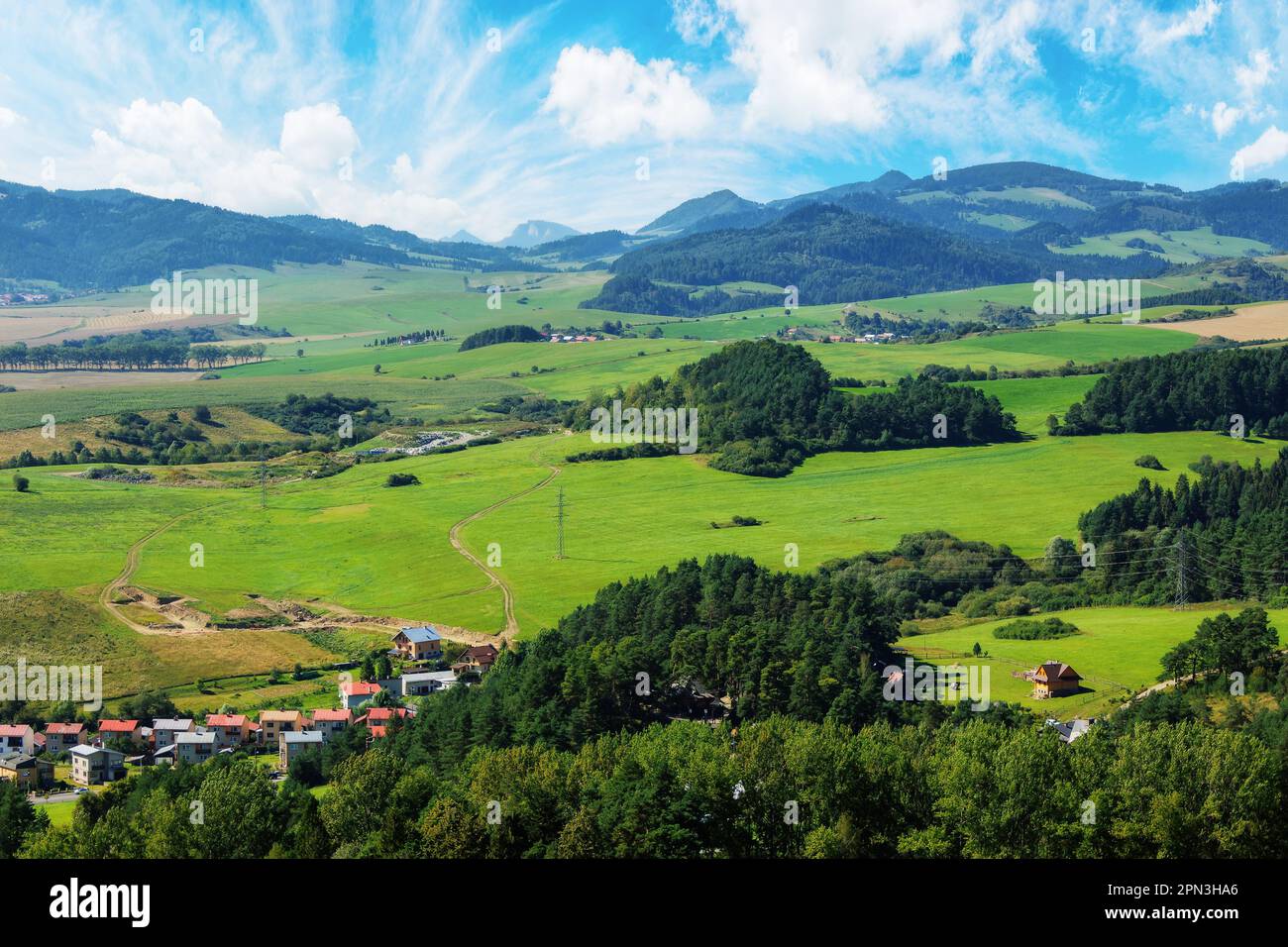 Landscape rural scene scenery hi-res stock photography and images - Alamy