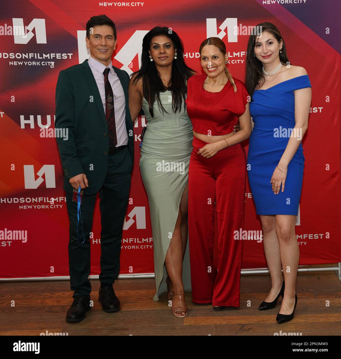 April 16, 2023, New York, New York: (NEW) Hudson International Film Festival in New York. April 15, 2023, New York, USA: The Hudson International Film Festival took place from April 13 to 15 in New York. The Best Film of the Year Award was presented to ''ACTIVISMO, '' Dissidence in Cuba, Directed by Philip Sugden and Carole Elchert. This is a documentary film about Cuban Artist use art as Activism. The Top Movie Award was presented to ROBIN HOOD, Directed by Leslie Kincaid Burby. There was the presence of Marc Marlon, the founder and president of Hudson Film Festival and many other artists lik Stock Photo