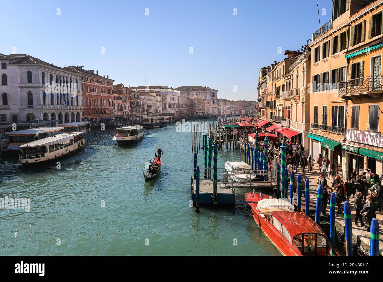 Grand canal view from rialto hi-res stock photography and images - Alamy