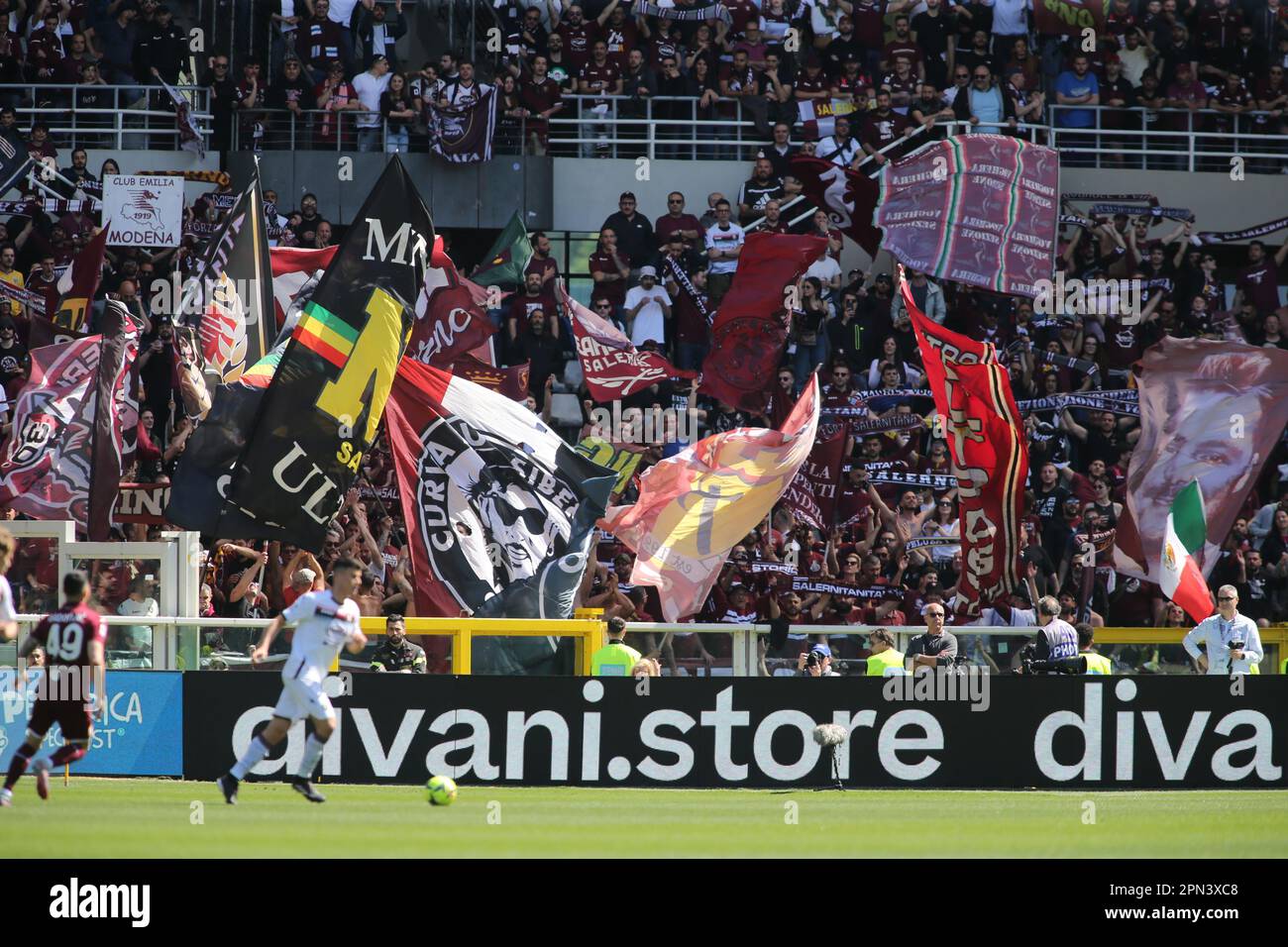 Serie Italiana Uma Liga Entre Salernitana Vs Torino Imagem de Stock  Editorial - Imagem de jogador, italiano: 270582504